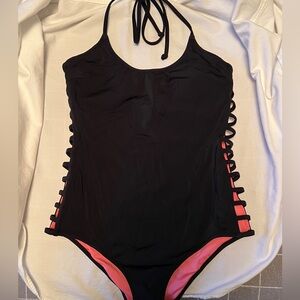 PINK One Piece Swim Suit